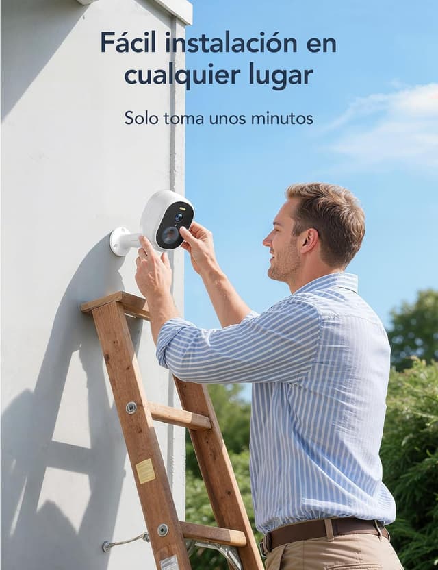 Thumbnail 3 de GNCC 4MP Cámara Vigilancia WiFi Exterior Solar