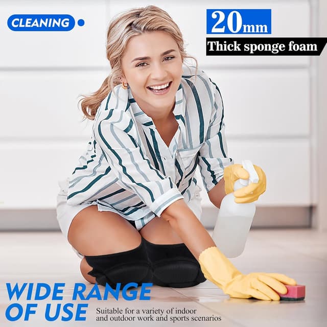 Thumbnail 2 de PLIKSUVER Genouillères de protection pour jardinage