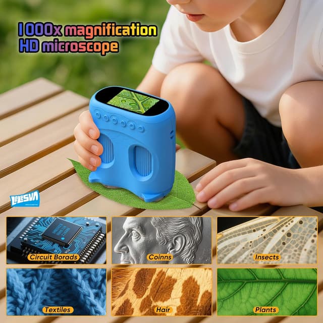 Thumbnail 5 de 2 in 1 Microscope and Telescope for Kids