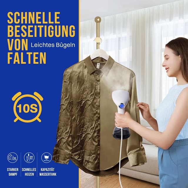 Detalle 1 de Rolipo Dampfglätter 1640 W mit 400 ml Tank