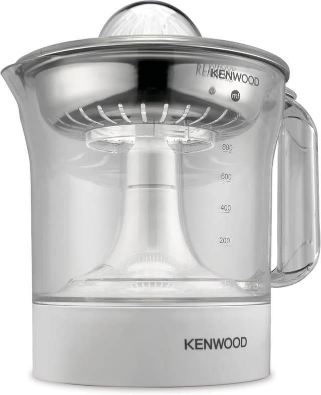 Detalle de Kenwood JE290A spremiagrumi elettrico con caraffa da 1L e rotazione destra/sinistra (40 W) – Bianco