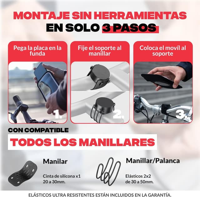 Detalle 2 de Shapeheart soporte móvil magnético