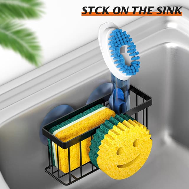 Thumbnail 4 de MURLONG Sponge Holder Smiley Face Sink Caddy 🧽