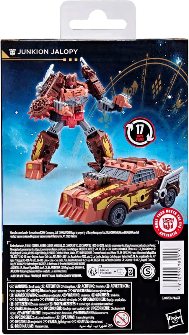 Thumbnail 4 de Transformers Junkion Jalopy Deluxe Action Figure