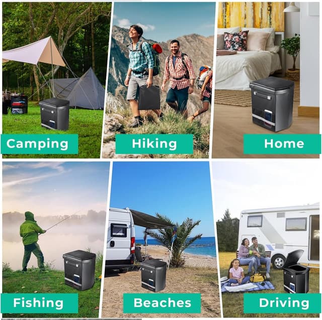 Thumbnail 6 de Portable Potty XL 16.5 in for Camping