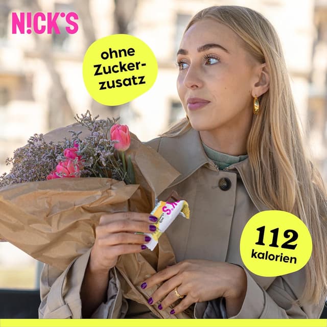 Thumbnail 2 de NICKS Milch‑Schokolade Keto Riegel 15×25g 🍫