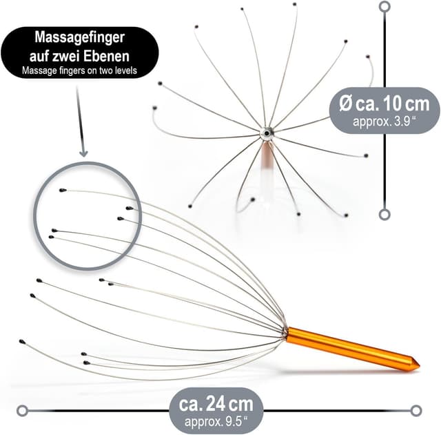Thumbnail 5 de COM-FOUR Araña masaje 12 dedos 24 cm