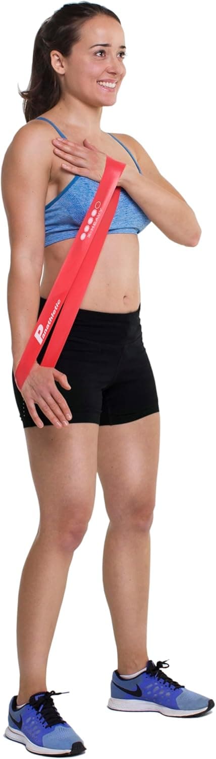 Detalle 1 de Panathletic Fitnessbänder 5er-Set mit 5 Widerständen, Übungsanleitung & eBook auf Deutsch