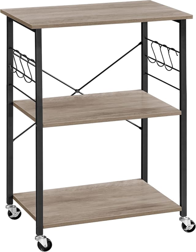 Detalle de VASAGLE KKS060Y09 carrello da cucina 40 x 60 x 89