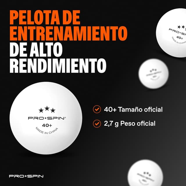 Thumbnail 6 de PRO-SPIN Palas de Ping Pong set 1,8 mm