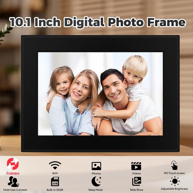 Detalle 2 de Frameo 10.1 Inch Digital Photo Frame 32GB