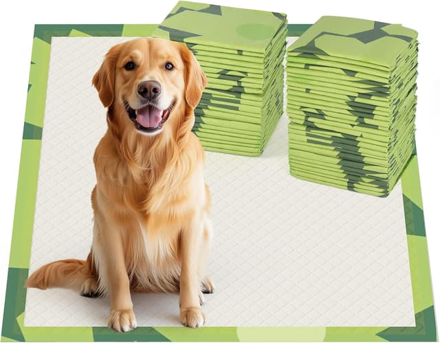 Detalle de Gardner Pet Patterned Large Puppy Pads 71x76cm (30 Pack) – super absorbent, thicker leak-proof training pads