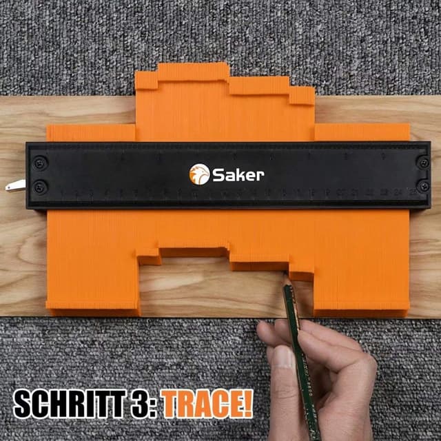 Detalle 1 de Saker Konturenlehre für Konturkopien 12 cm