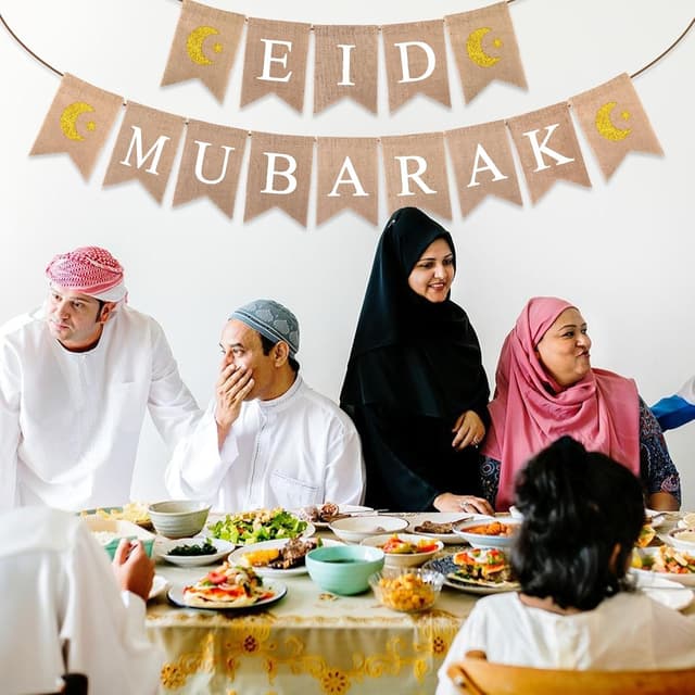 Thumbnail 5 de GADITIEK Ramadan Decorations 3 Pc Banner Set