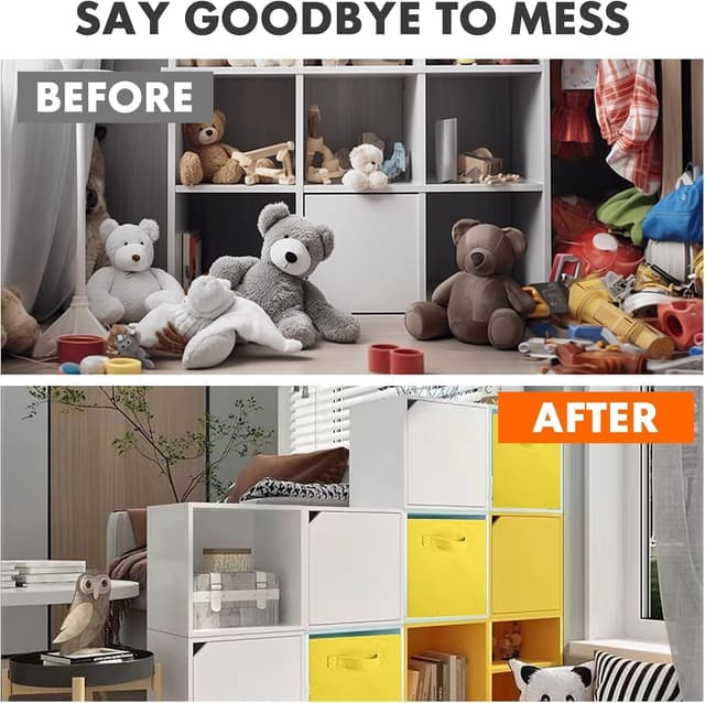 Detalle 2 de powerking Aufbewahrungsbox Organizer 33 x 33 x 33 cm