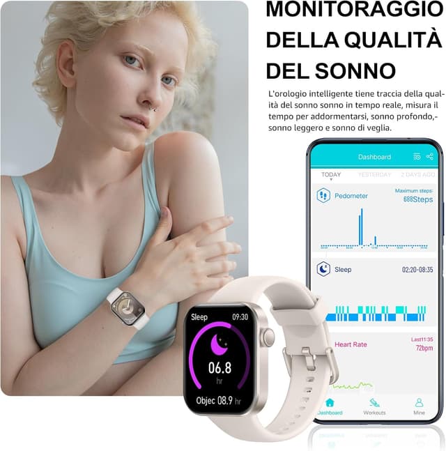 Thumbnail 2 de P2 Smartwatch 1.85" con chiamate