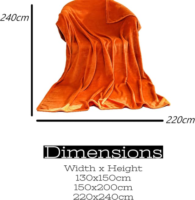 Detalle 2 de Flannel Plush Fleece throw 220x240cm