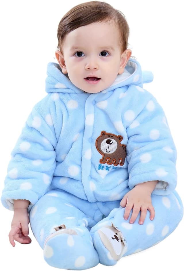 Thumbnail 5 de Gaorui Newborn Unisex Baby Winter Jumpsuit 1️⃣