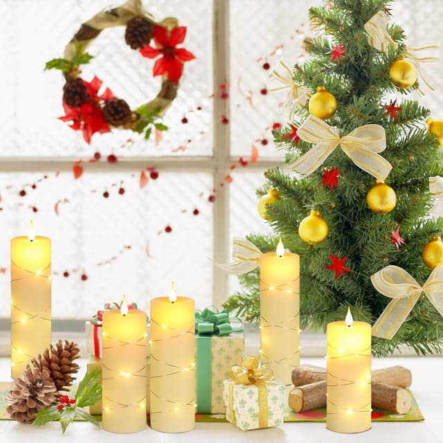 Thumbnail 1 de Da by Velas LED con control remoto y llama danzante 🕯