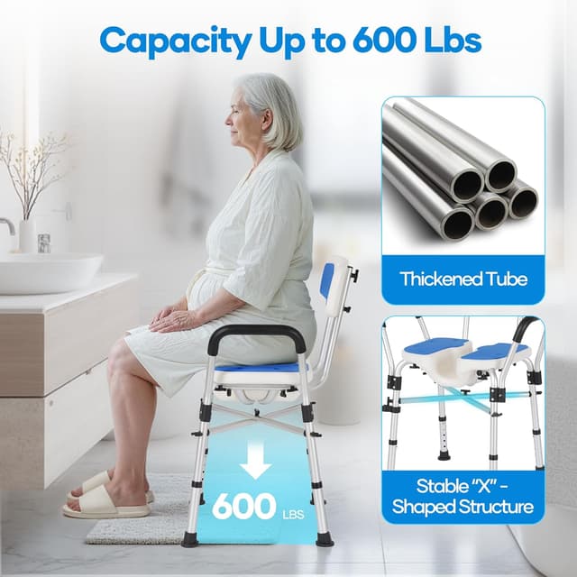 Thumbnail 2 de Careboda Silla de ducha en U 272 kg