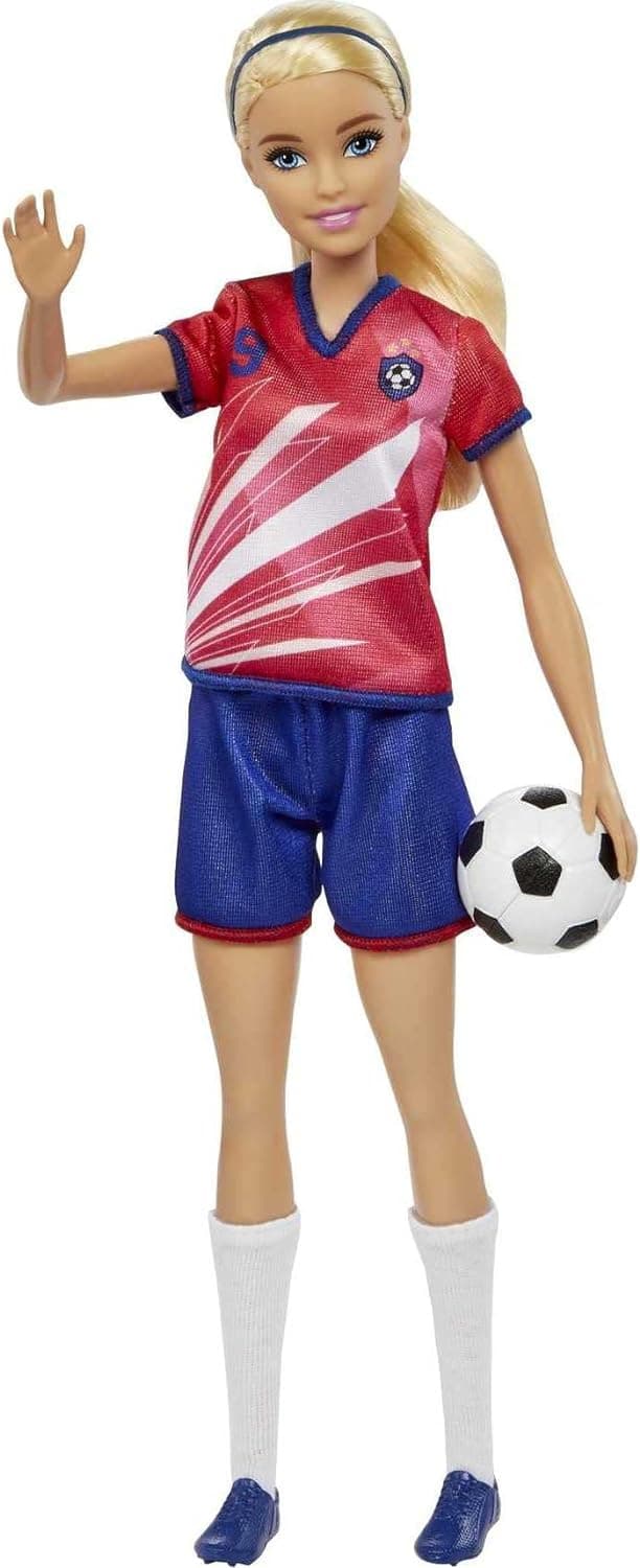 Thumbnail 3 de Barbie Poupée Footballeuse 29 cm