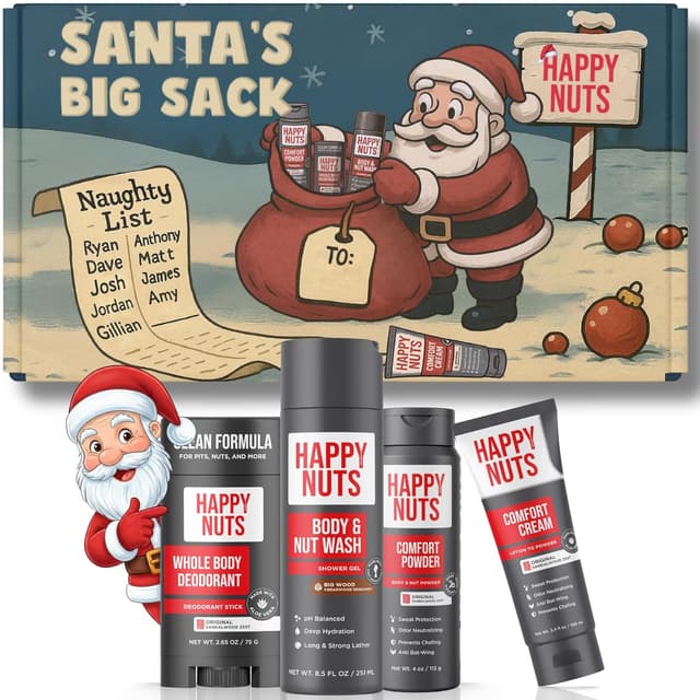 Imagen de Happy Nuts Santa’s Big Sack 4-in-1 en OfertitasTOP