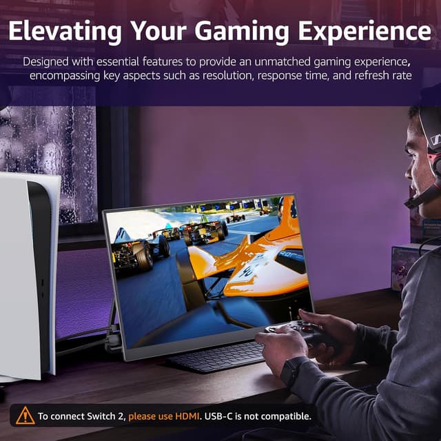 Thumbnail 5 de VisionOwl 18.5-Inch Portable Monitor