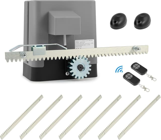 Detalle de CO-Z Elektrischer Schiebetorantrieb mit Fernbedienungen, bis 600 kg – für Schiebetore bis 12 m