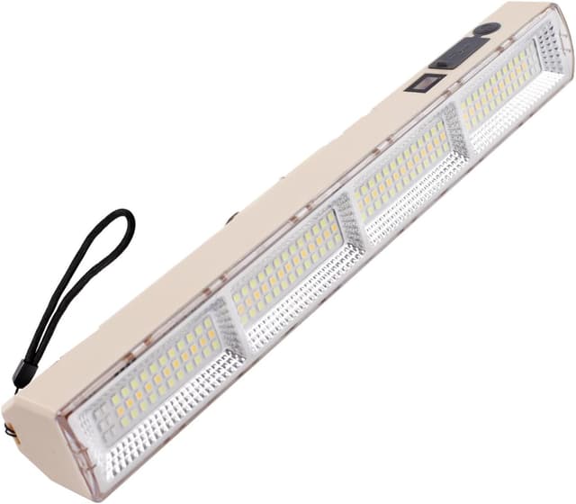 Detalle de CREATESTAR Lampada da lavoro 32 cm ricaricabile Type-C con base magnetica e 5 modalità