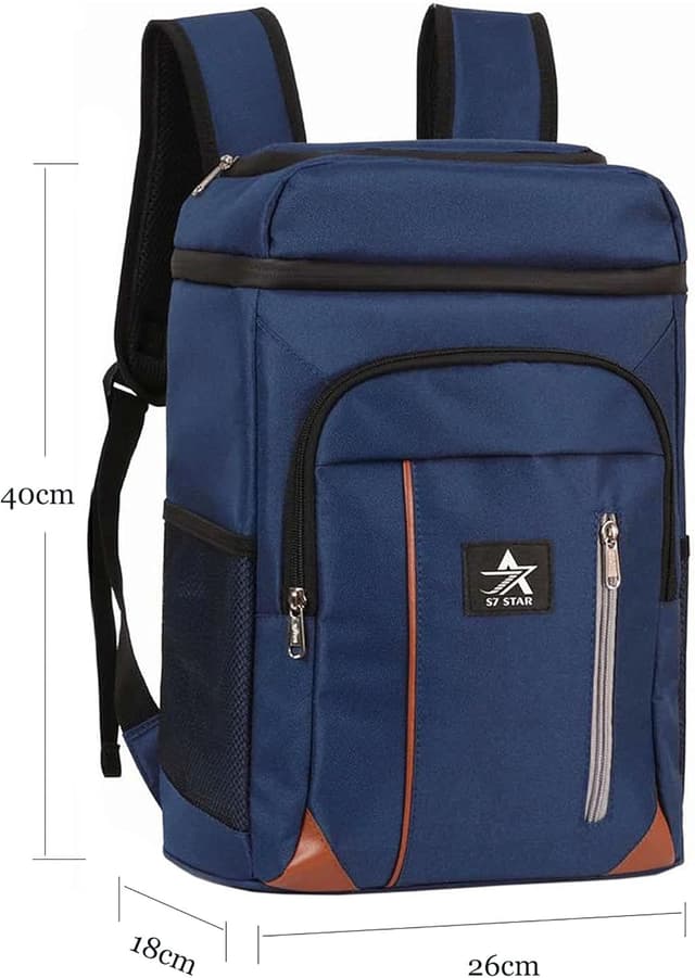 Detalle 2 de Mochila Nevera Isotérmica Impermeable para Comidas y Bebidas