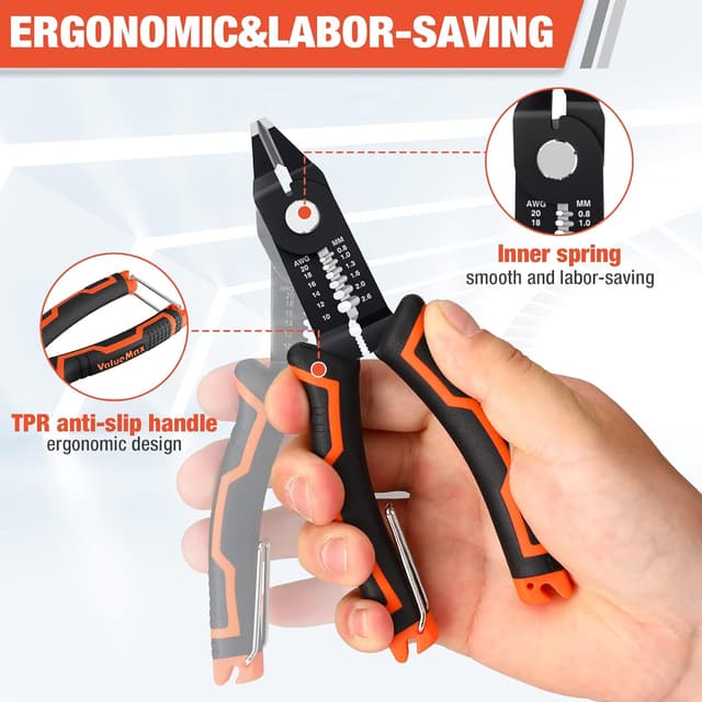 Thumbnail 2 de ValueMax 2-en-1 Pince à dénuder 164 mm