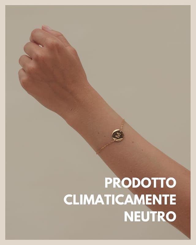 Thumbnail 5 de GD GOOD.designs Braccialetto lettere 18K oro