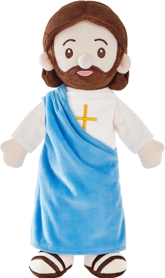 Detalle 2 de Jesus Plush Doll 14.2 in Blue