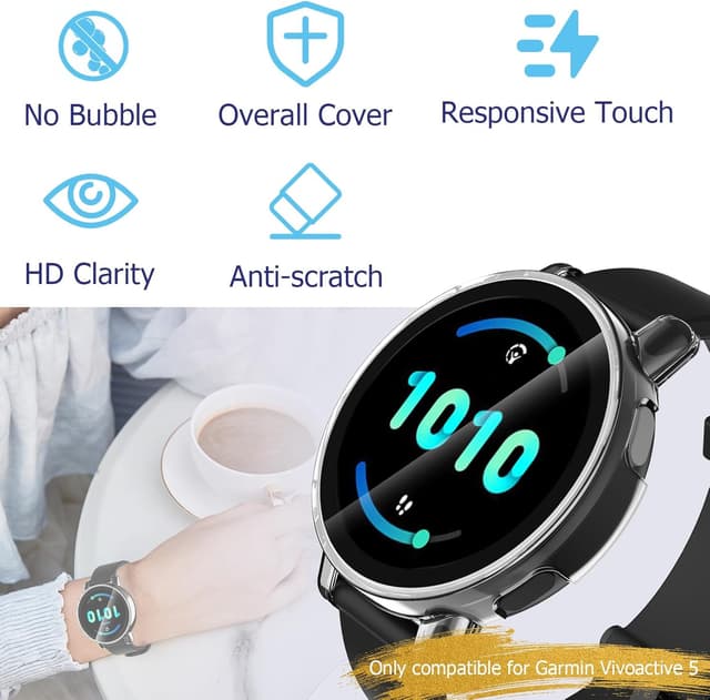 Detalle 2 de KIKISML Garmin Vivoactive 5 Case