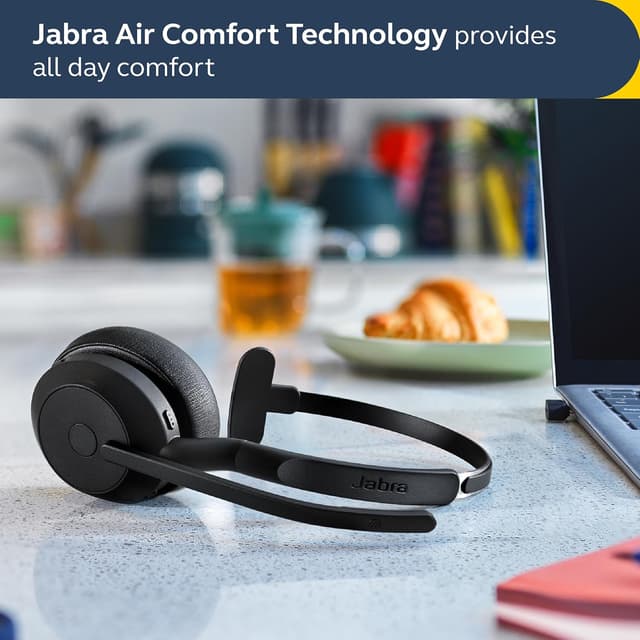 Detalle 2 de Jabra Evolve2 55 Mono Wireless Headset