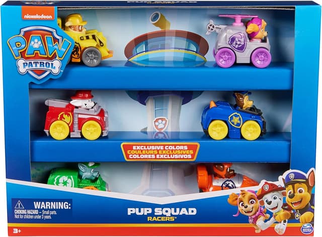 Thumbnail 6 de PAW Patrol Fahrzeug Set Pup Squad Racers, 6-teilig