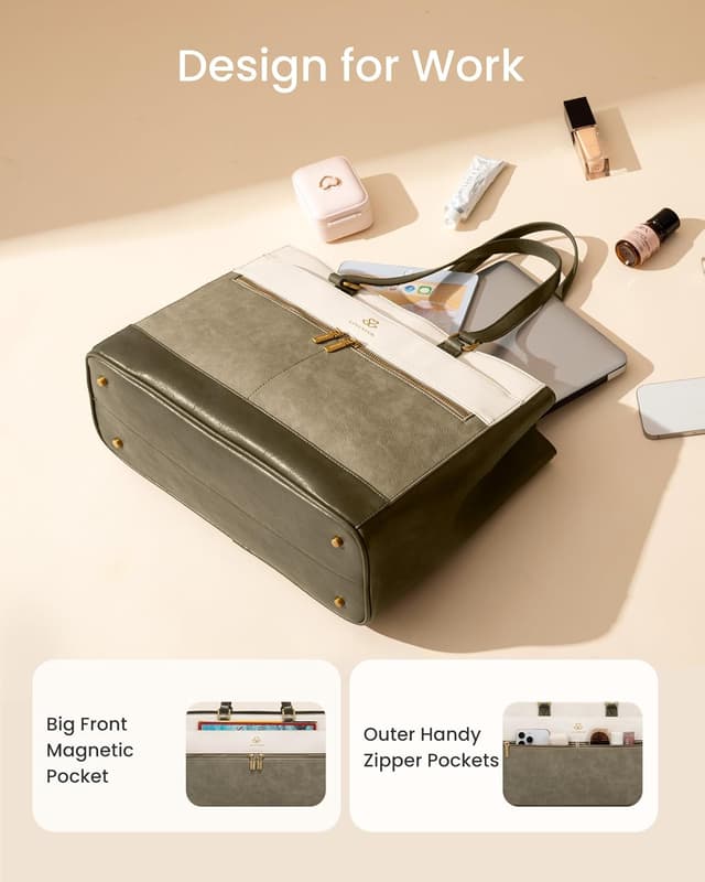 Thumbnail 3 de LOVEVOOK 15.6" Laptop Tote Bag for Women