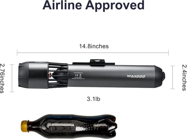 Detalle de Waydoo Subnado Underwater Scooter 98Wh 🏊