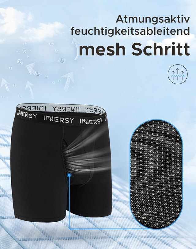 Thumbnail 3 de INNERSY boxer da uomo XXL confezione 5