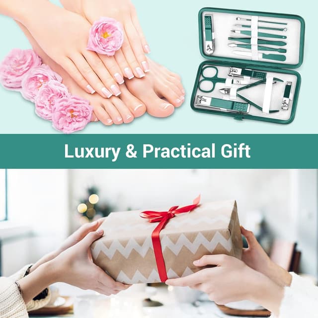 Thumbnail 5 de DUAIU Set manicura y pedicura 12 piezas