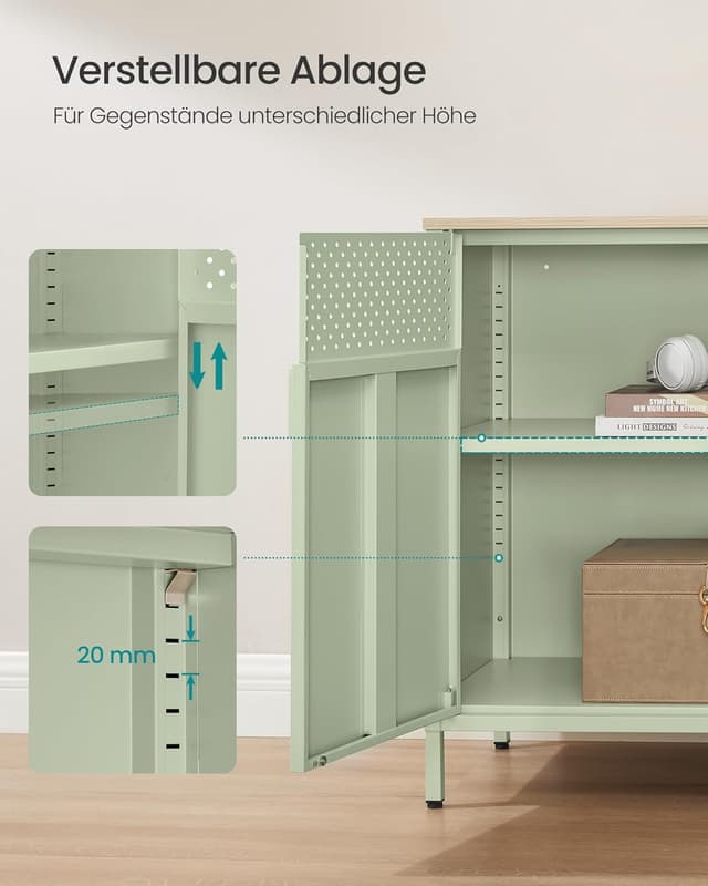 Thumbnail 5 de SONGMICS LSC102C01 Metallschrank 40 x 80