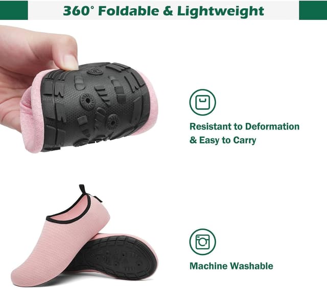 Detalle de SAGUARO Chaussures aquatiques homme/femme à séchage rapide (suaie antidérapante et 7 trous de drainage)