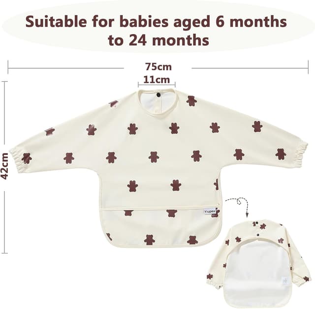 Thumbnail 1 de Yiupea Bavaglino Anti-Mess 6-24 mesi