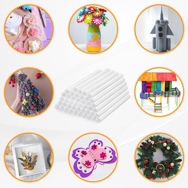 Thumbnail 6 de AUXHCYL Heißklebesticks 200 Stück 7 mm