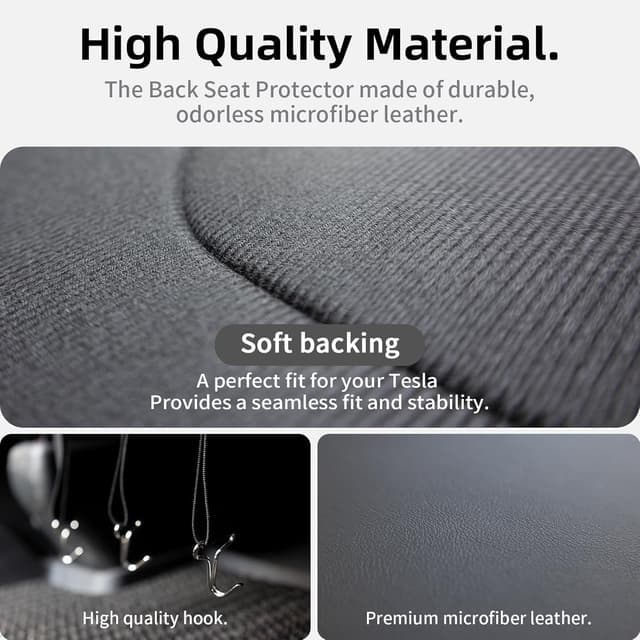 Thumbnail 5 de CYBERBEANS protectores de cuero para Tesla Model 3/Y