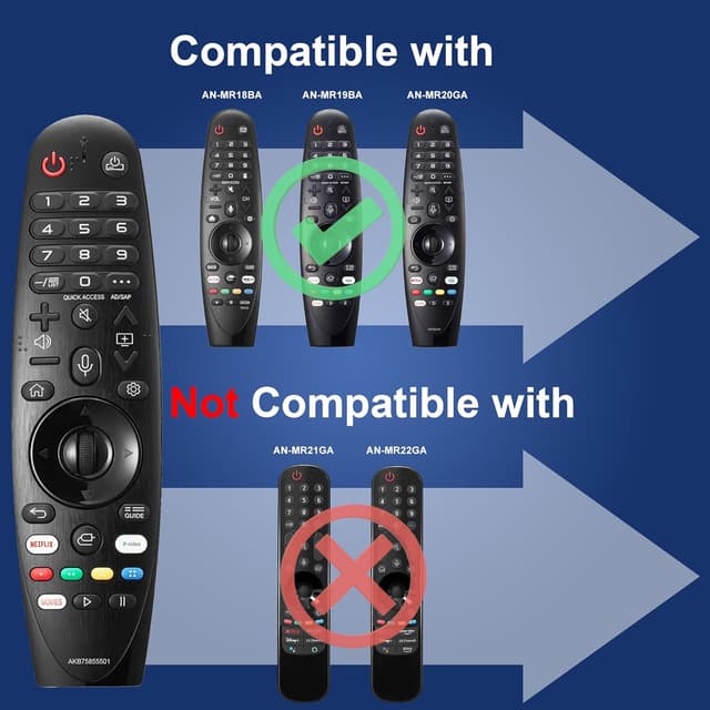 Thumbnail 6 de LG MR19BA Replacement Smart Remote with Voice 1