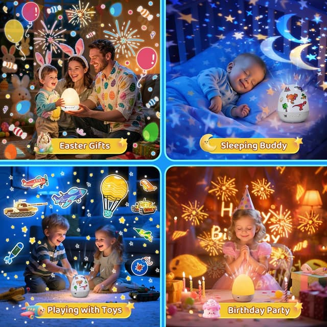 Thumbnail 4 de PIKOY Dinosaur Egg Night Light 1200mAh