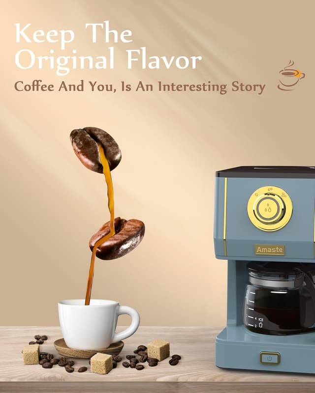 Thumbnail 4 de Amaste Coffee Maker 5-Cup