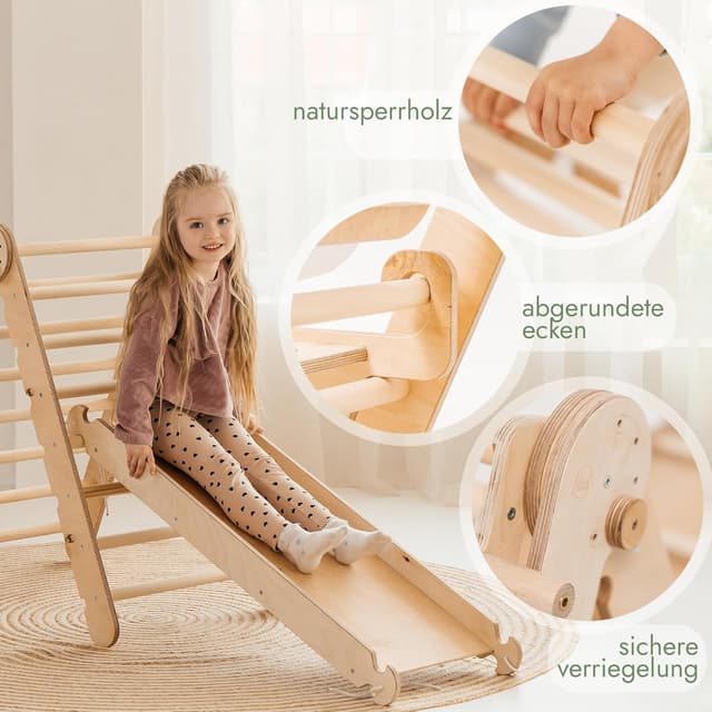 Thumbnail 1 de Goodevas Extra Groß Montessori Klettergerüst 1–5 Jahre