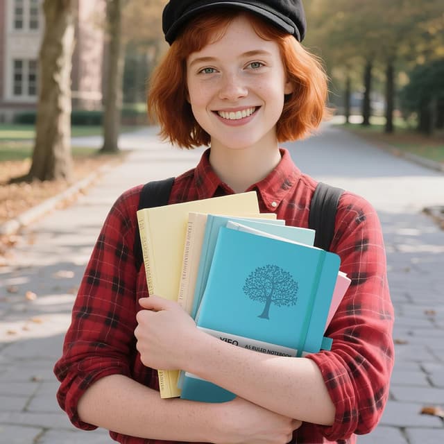 Thumbnail 6 de A5 leather lined journal notebook 200 pages